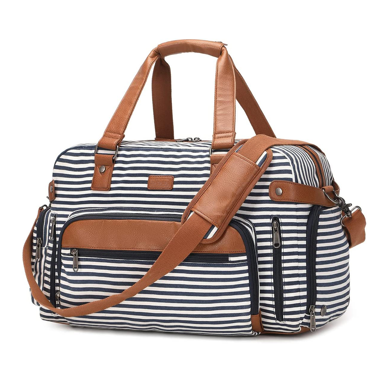 Bolsa de viaje Bolsa de gimnasia lienzo y bolsa de cuero bolsas deportivas bolsas de viaje bolsas de lona duradera