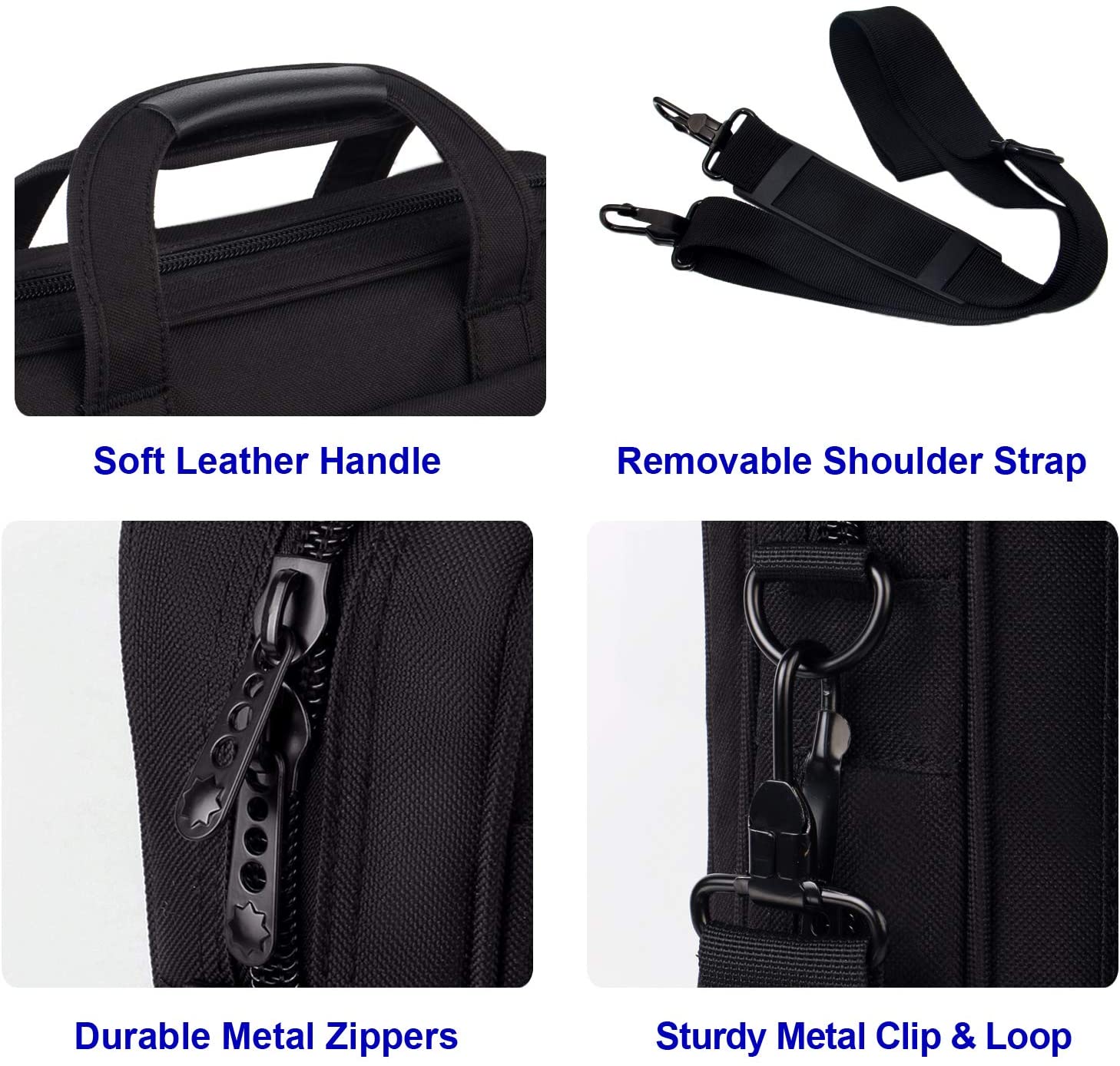 Computer Messenger Bag Custom 15.6 pulgadas Factory Custom Laptop Bag and Cases Bolsa de negocios de alta calidad