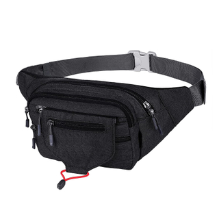 Riñonera colorida de alta calidad para deportes al aire libre, para correr, para bicicleta, con logotipo personalizado, riñonera informal sencilla para hombres y mujeres