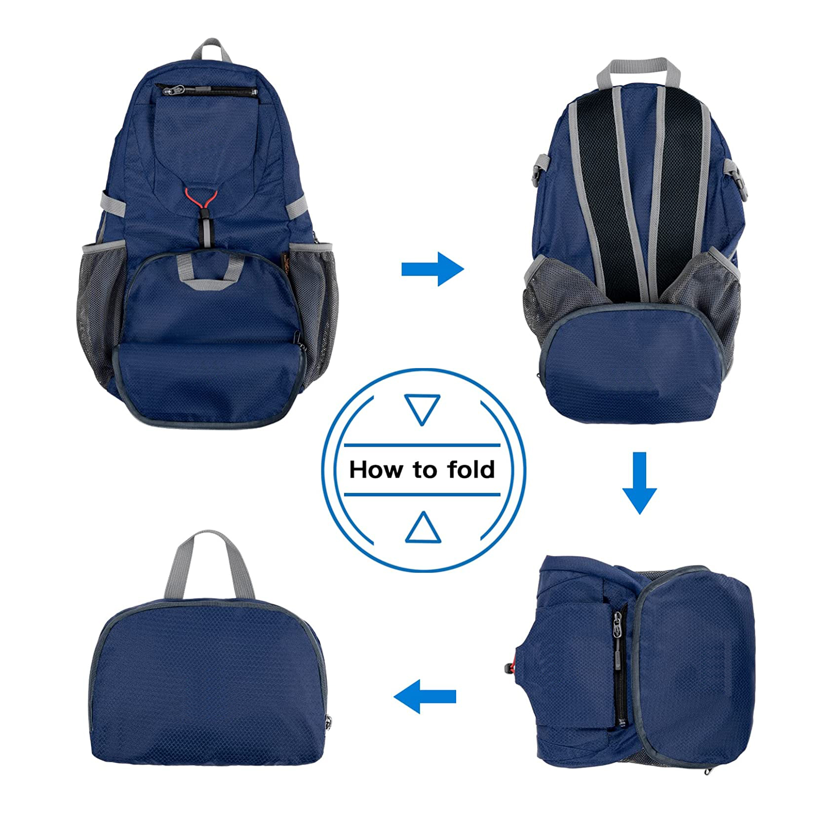 Moda 2021, venta al por mayor, mochila ultraligera plegable para acampar, deportes al aire libre, bolsa personalizada, impermeable, senderismo, viajes, escalada, mochilas