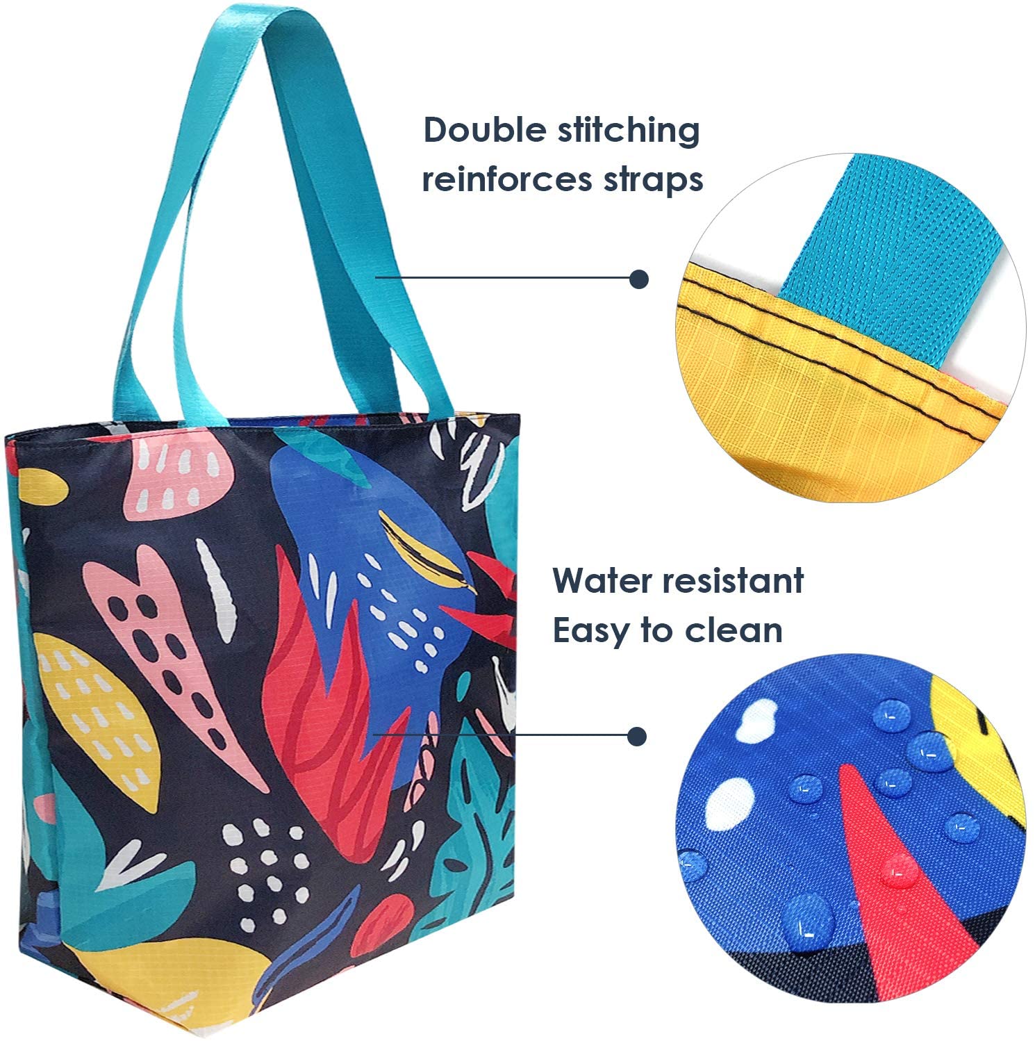 Bolso ultraligero plegable al por mayor de la moda de 2021 que hace compras al aire libre bolso impermeable del bolso de encargo