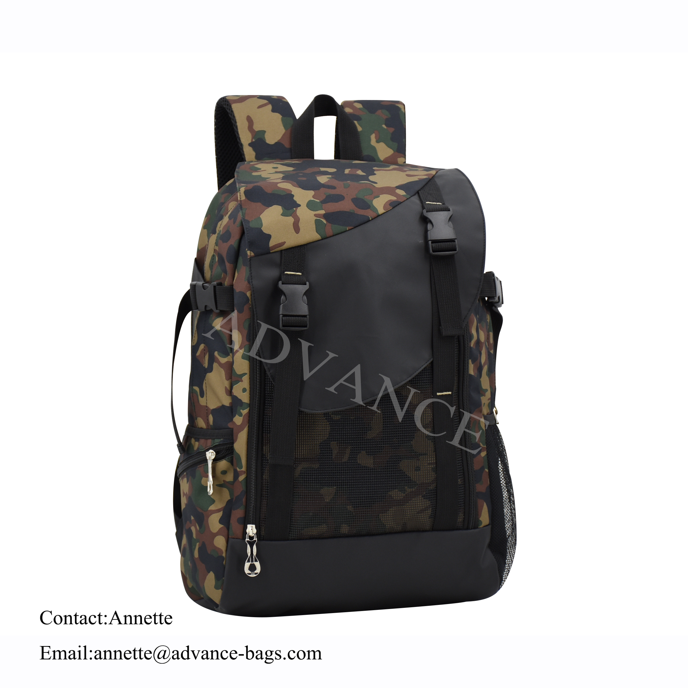 Mochilas ligeras del deporte al aire libre del viaje multifuncional de la fábrica que acampan que van de excursión la mochila