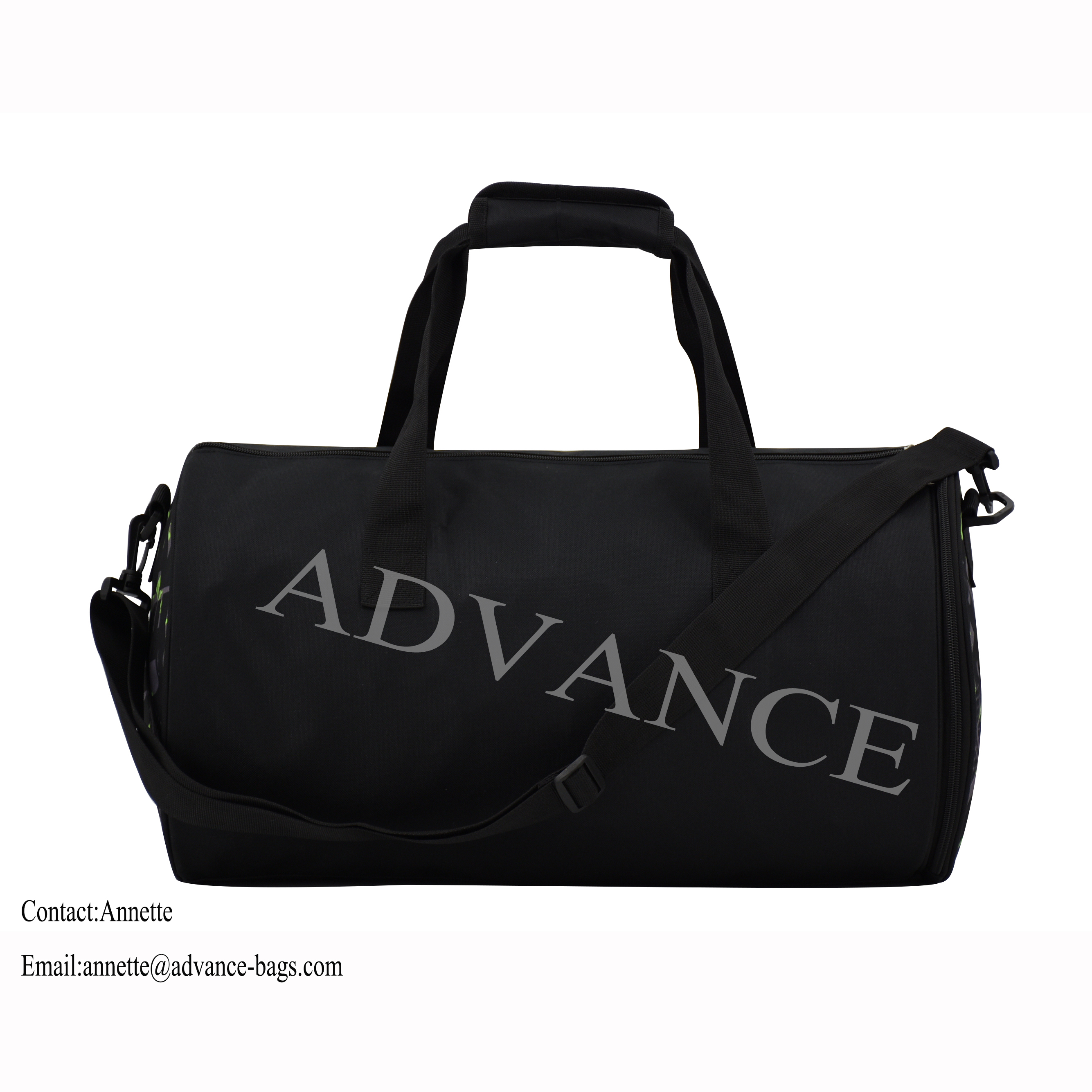 2021 Advance Custom Equipaje Bolsas de viaje Bolsa de lona con compartimento al aire libre para deportes de gimnasio de alta capacidad con compartimento para zapatos