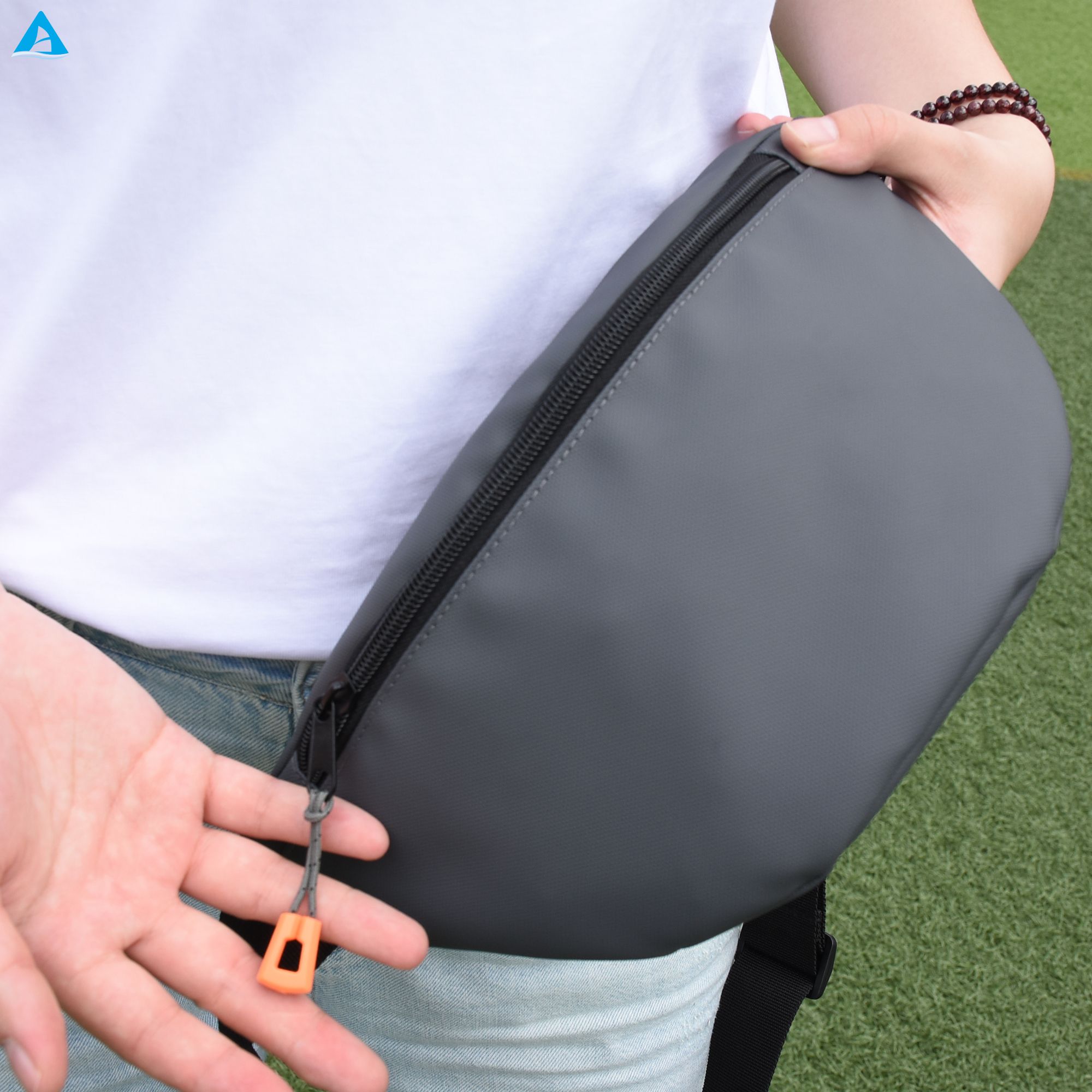 Bolsa de cintura Fanny Pack Men Mujeres Bolsa Correa ajustable adecuada para el entrenamiento al aire libre Viajando en ciclismo