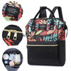 Mochila portátil multifuncional para mamá Mochila impermeable para bebé Bolsas para pañales Mochila portátil Paquete multifuncional Mochila Mochila de viaje Bolsa