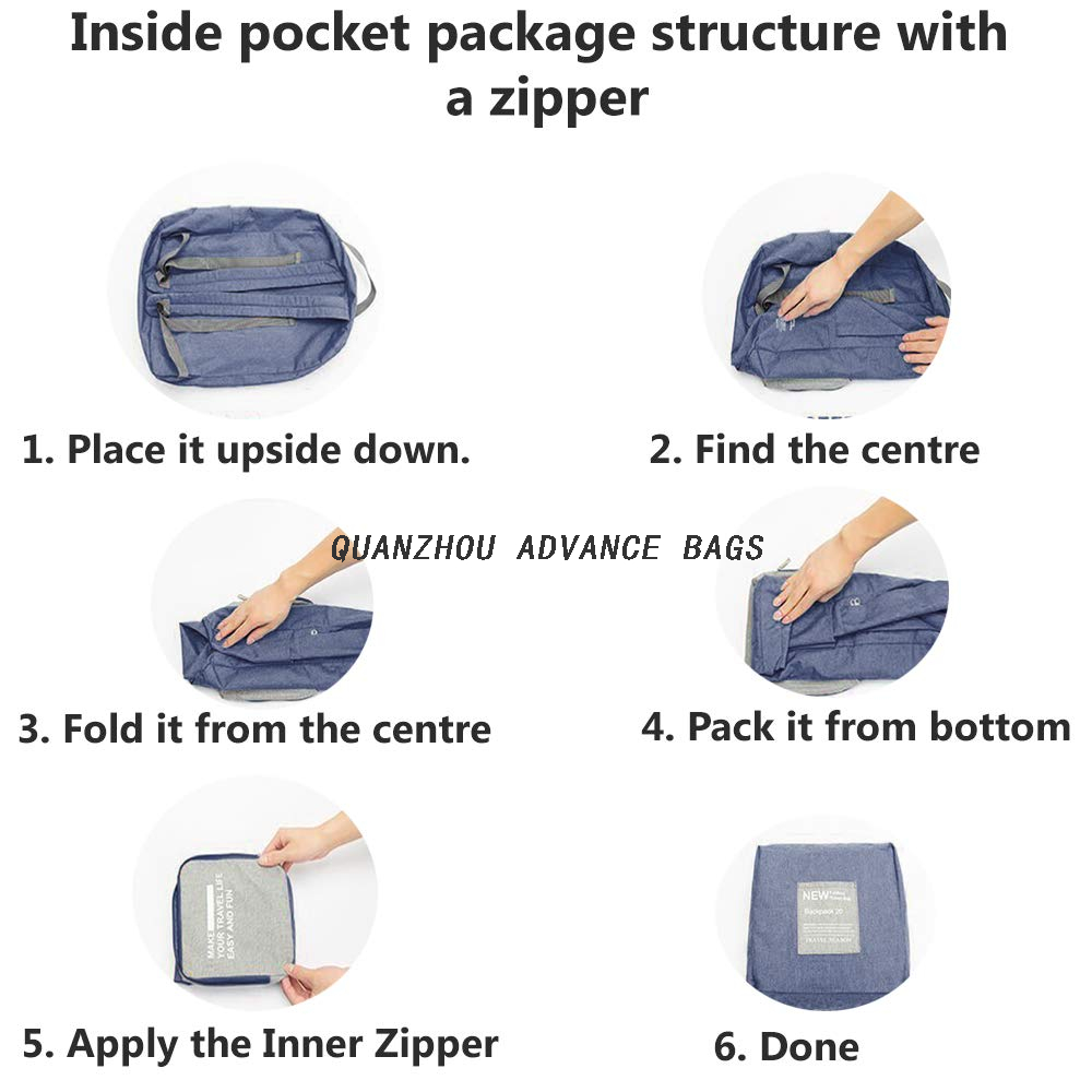 2021 Mochila ultraligera plegable al por mayor de moda de alta calidad para acampar Deportes al aire libre Bolsa personalizada Impermeable Senderismo Viajes Escalada Mochilas