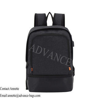 Fábrica multifuncional Durable Business USB Charginig Viajes al aire libre Mochila de negocios y ocio Mochila para computadora portátil Mochila impermeable para la universidad