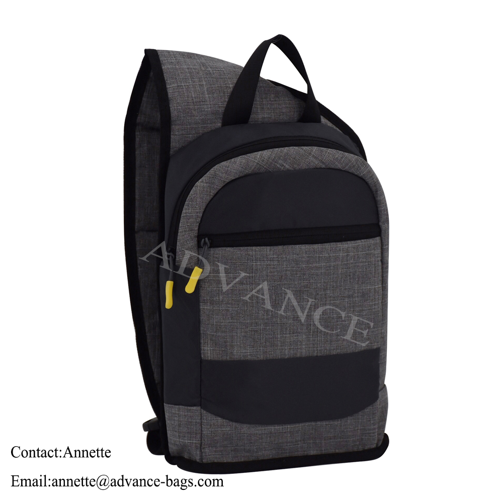 Nuevo diseño de logotipo personalizado bandolera Senderismo Viajes Deportes Sling Bag Crossbody Messenger Sling Bag