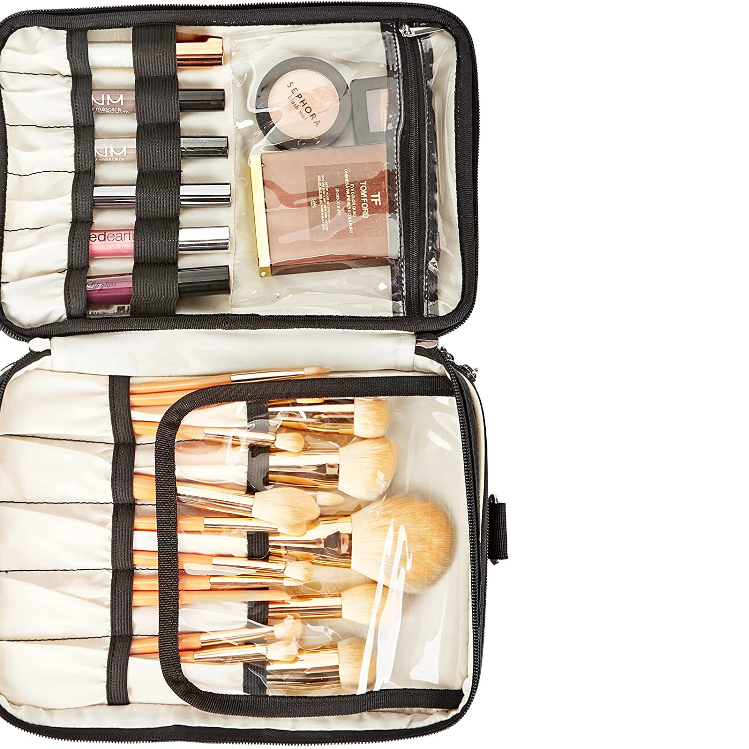 Diseño del OEM de la fábrica Bolso de mackup diario gris promocional Bolso impermeable del totalizador de los hombres Bolso del neceser de la bolsa del cosmético