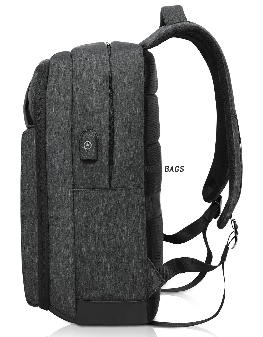 Business USB Charginig Mochila de viaje para negocios y ocio Mochila para computadora portátil Mochila impermeable para la universidad