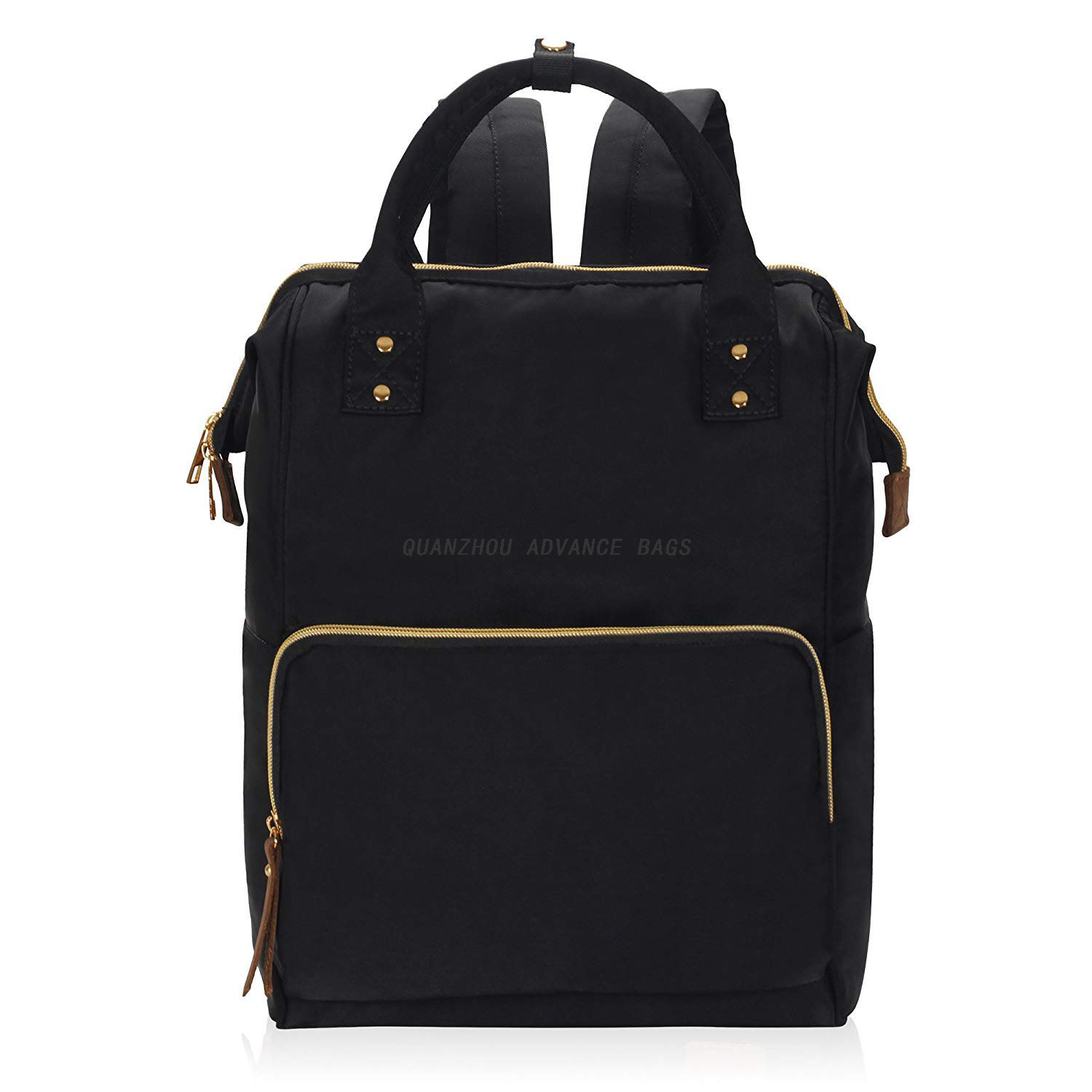 Mochila promocional impermeable del pañal del bolso del bebé del viaje de la mochila de la bolsa de pañales de la mamá de la gran capacidad