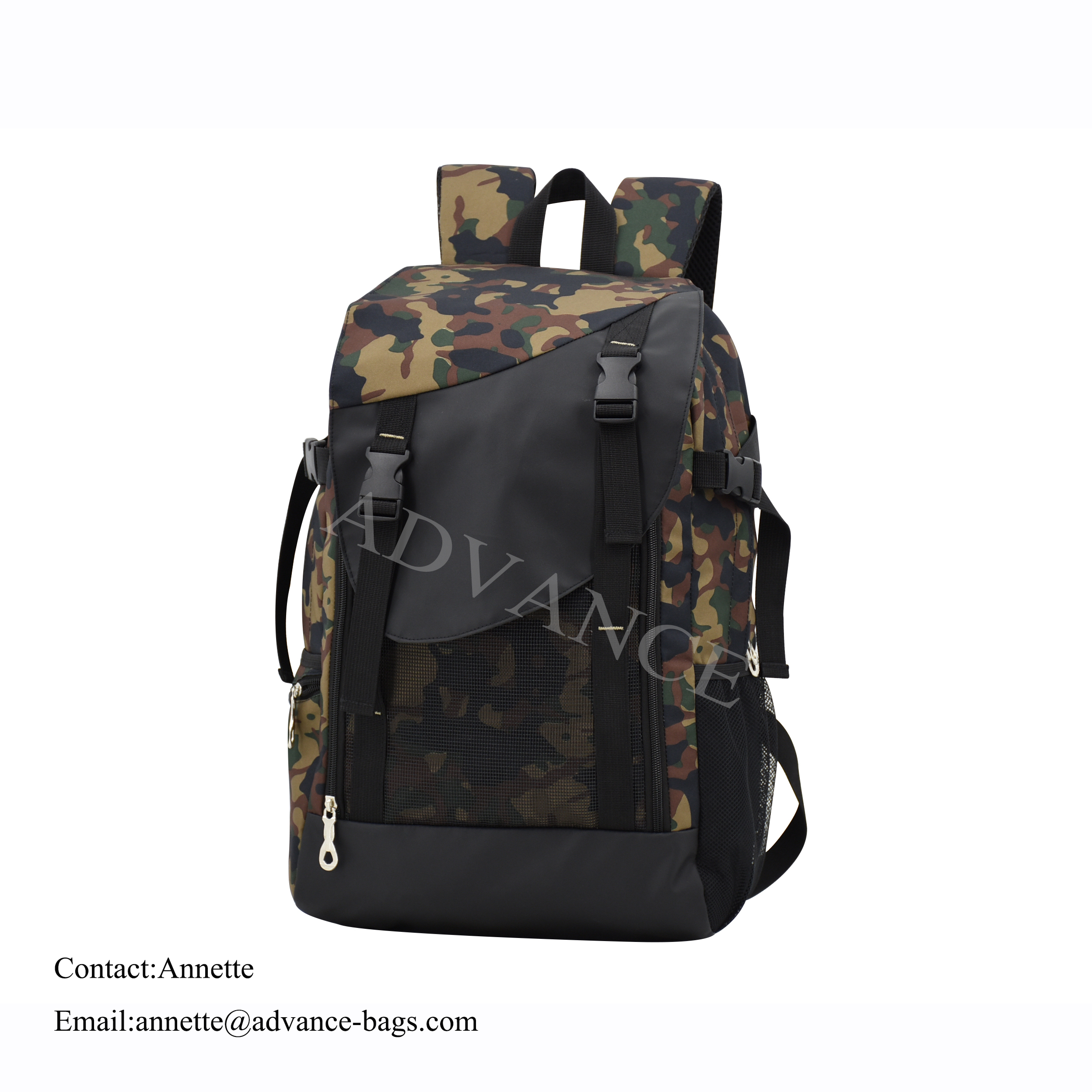 Mochilas ligeras del deporte al aire libre del viaje multifuncional de la fábrica que acampan que van de excursión la mochila