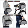 Bolsa de transporte para bicicleta de viaje impermeable profesional impermeable bicicleta de montaña bicicleta de carretera doble alforja bolsa trasera portabicicletas bolsa de viaje para marco