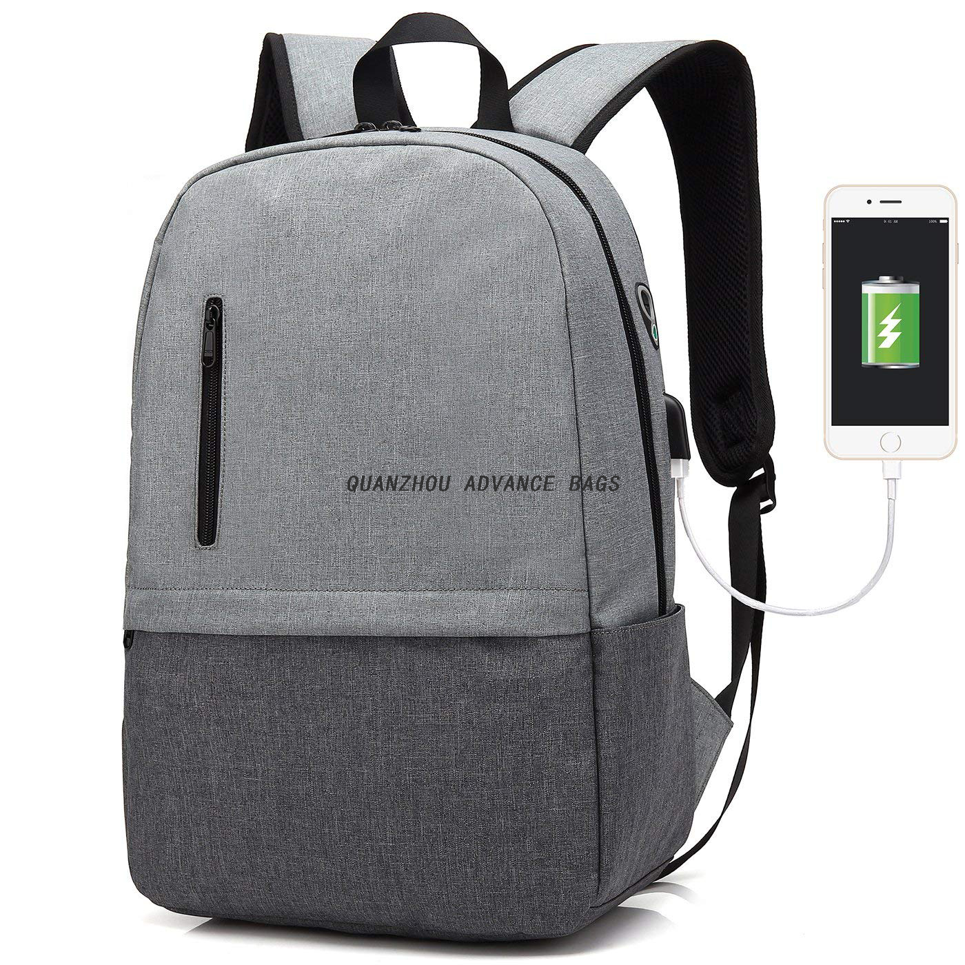 Mochila para ordenador de negocios portátil de gran capacidad de alta calidad Mochila para deportes y ocio al aire libre Mochila para día