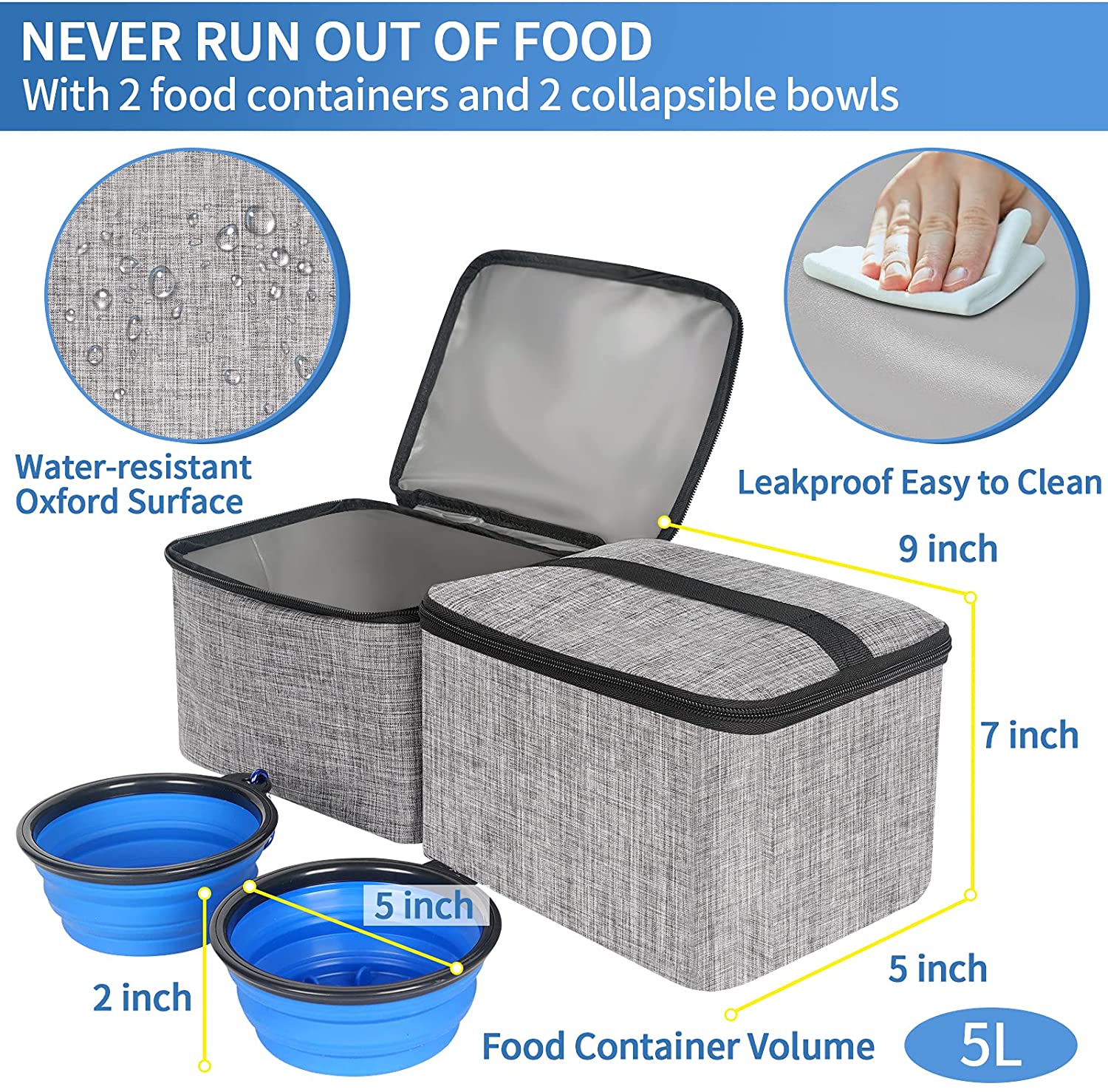 Nueva bolsa organizadora para mascotas con bolsa de viaje al aire libre para mascotas de primera calidad para perros y gatos