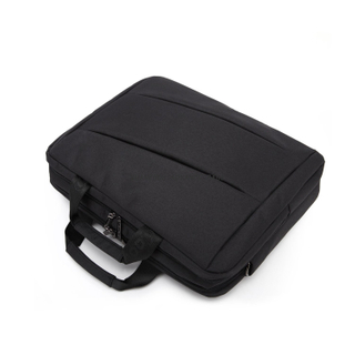 Bolsa y estuches personalizados para computadora portátil de alta calidad de fábrica de 15.6 pulgadas Bolsa de negocios de alta calidad Bolsa de mensajero para computadora