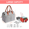  Bolso portátil bolsa de picnic bolsas refrigerador bolsas de refrigerador suministros de campamento isotérmico