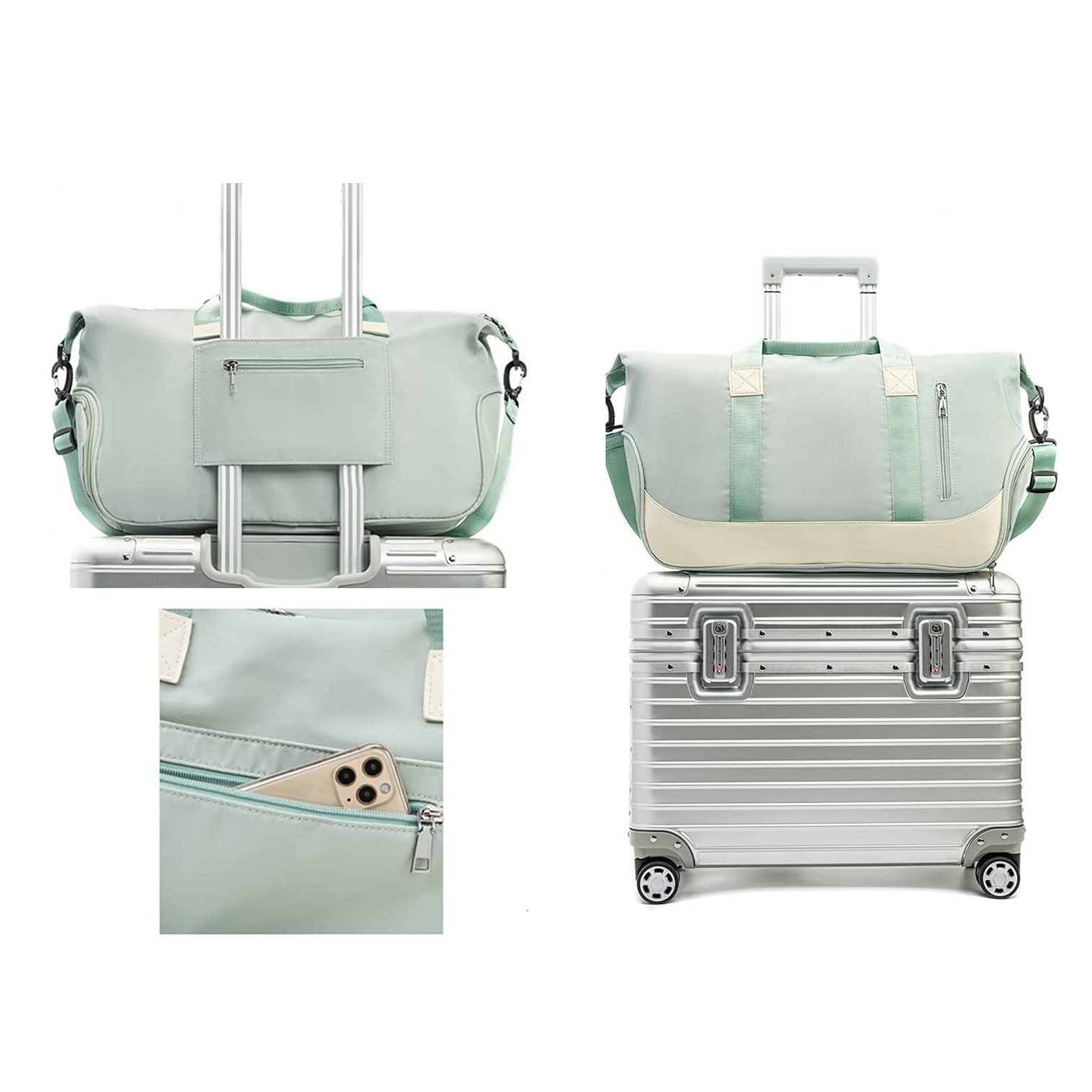 Bolsa de viaje Bolsa de gimnasia Bolsa de deportes Bolsas al aire libre bolsas de lona duradera