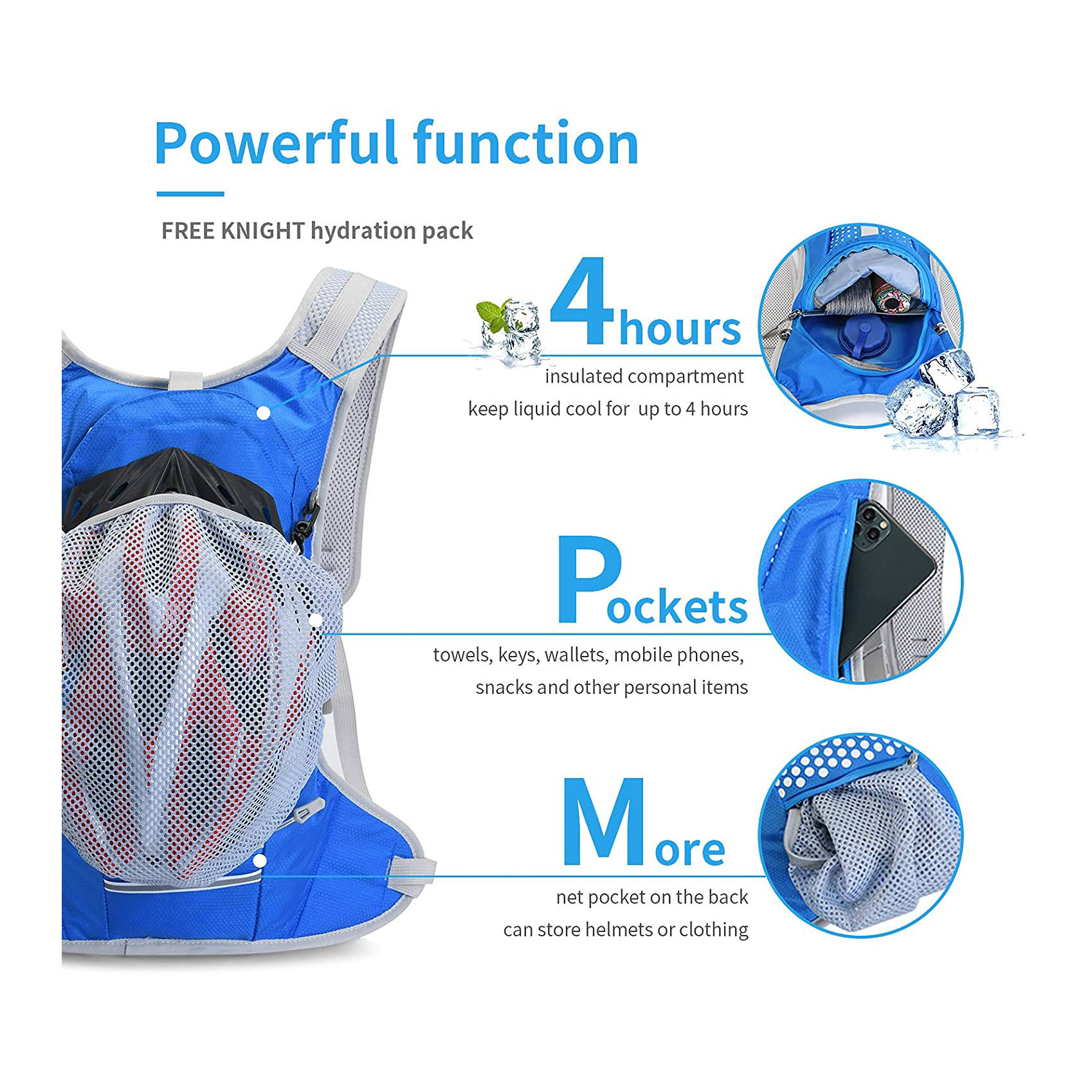 2021 Bolsa para montar en bicicleta al aire libre Senderismo Deporte Hombres Ciclismo Paquete para correr Mochila de hidratación resistente Mochila de hidratación Bolsa