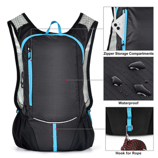 Bolsa para montar en bicicleta al aire libre de alta calidad, senderismo, deporte, hombres, ciclismo, mochila para correr, mochila de hidratación resistente, mochila de hidratación