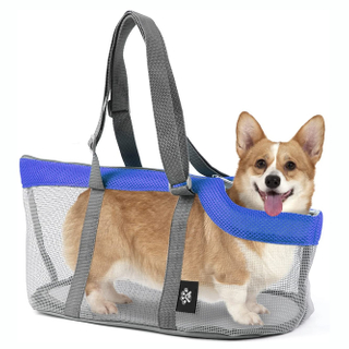 Bolsa de viaje para mascotas para perros o bolsa organizadora de fin de semana Mochila de viaje para perros incluida 2 bolsas de transporte de comida para perros