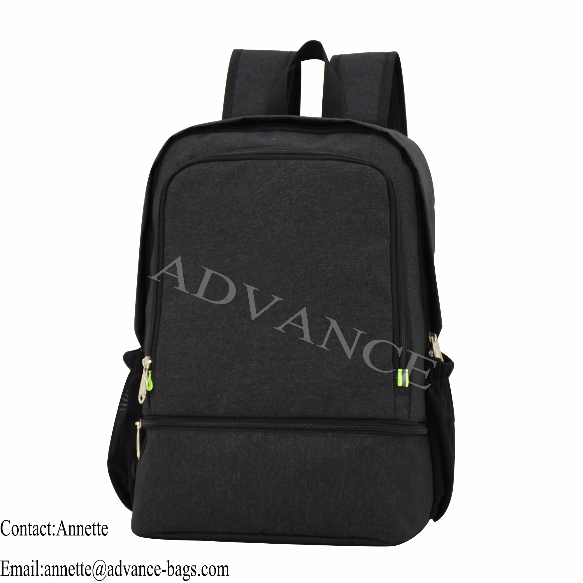 Advance Business Travel Mochila para negocios y ocio Mochila para computadora portátil Mochila impermeable para la universidad