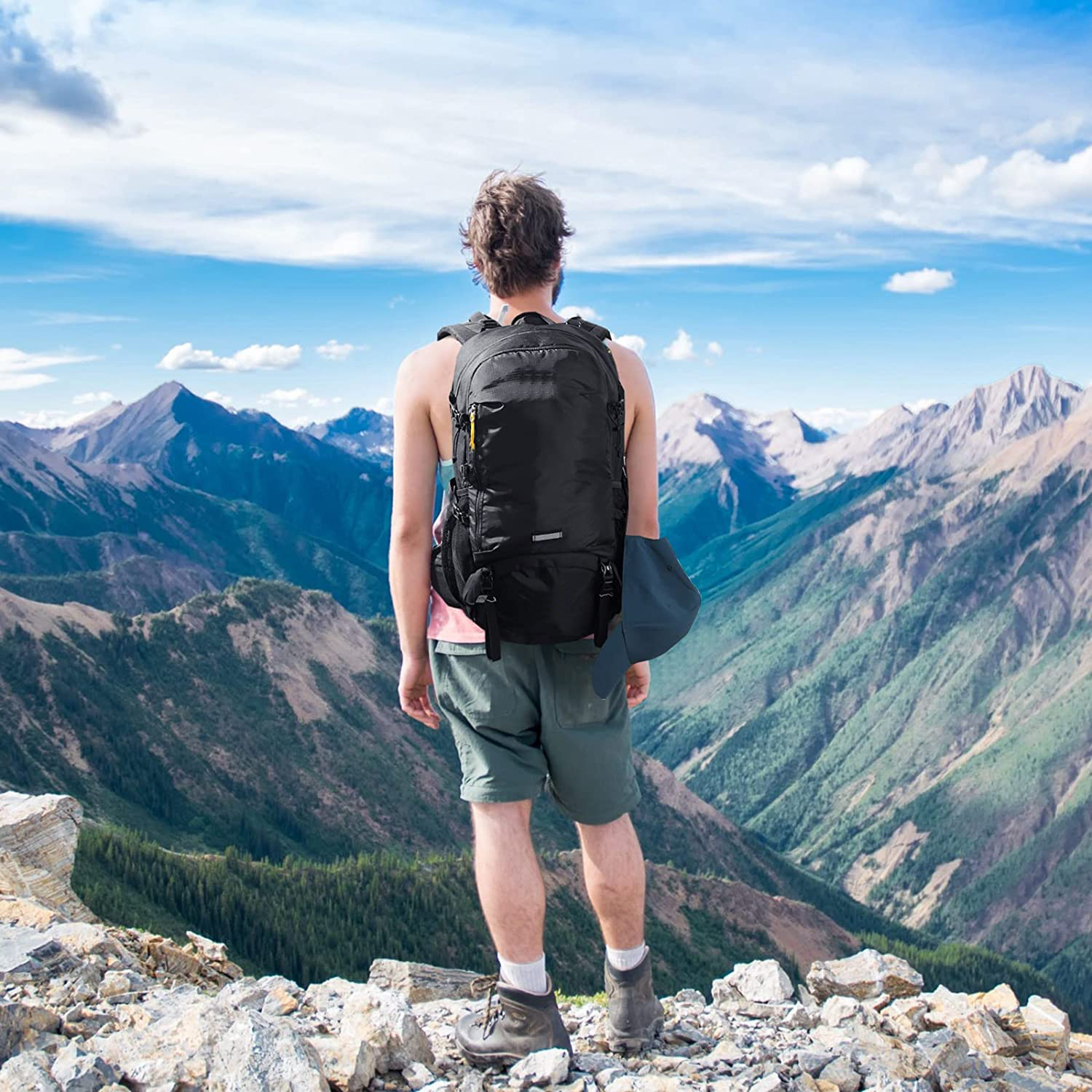 Mochila para el deporte al aire libre de fábrica multifuncional al aire libre mochilas livianas para acampar mochila
