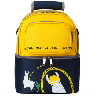 Organizador térmico para llevar el almuerzo, bolsa de asas, transporte aislado, bolsa de almuerzo de leche materna para mujeres, bolsa de almuerzo con mochila con correa para el hombro