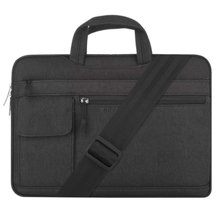 2021 Nueva moda 15,6 pulgadas Venta al por mayor de fábrica Bolsa y estuches personalizados para computadora portátil Bolsa de negocios de alta calidad Bolsa de mensajero para computadora
