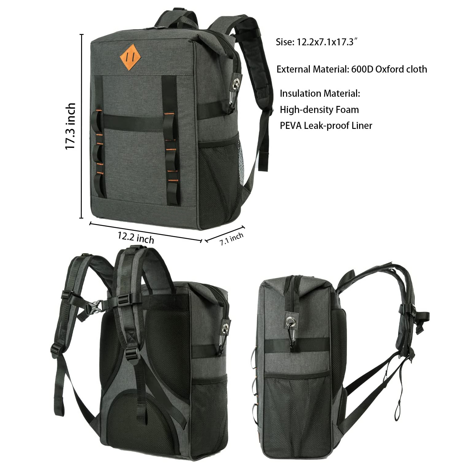 Mochila universitaria de la escuela de negocios de la escuela de negocios Daypack mochila mochila grande de viajes mochila en la mochila, senderismo