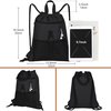 Bolsa de mochila con cordón con bolsas Saco deportivo con mango de mochila con cordón Viajes para hombres Mujeres