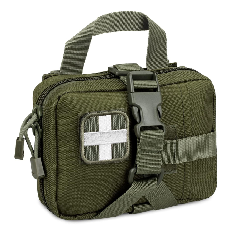 Tactical EMT Pouch, Rip Away Medical Pouches Ifak Tear-Away Kitemergencia de primeros auxilios Bolsa de supervivencia para viajar al aire libre