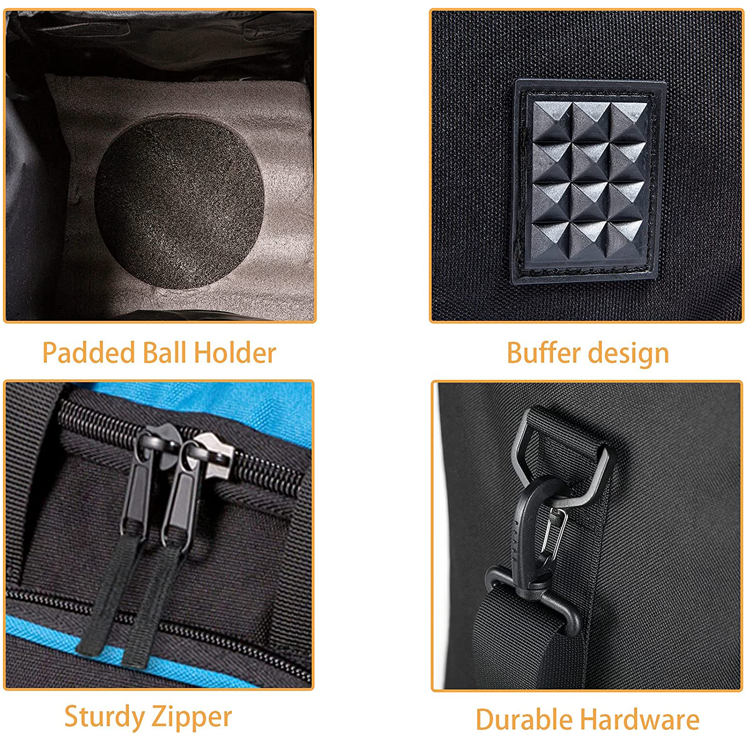 Bolsa de baloncesto GYM para hombre, bolsa de fútbol con compartimento para pelotas y compartimento para zapatos para baloncesto, fútbol, ​​entrenamiento de voleibol