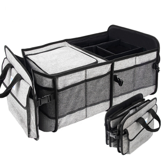 Caja plegable organizador de asiento de coche multifunción de gran capacidad organizador de maletero de coche organizador de asiento trasero de coche enfriador