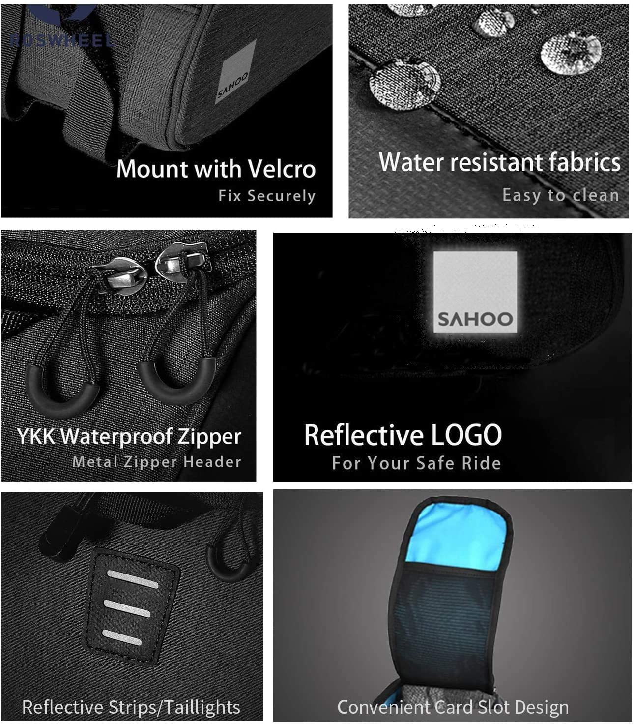 Bolsa de transporte para bicicleta de viaje impermeable profesional, personalizada, impermeable, para exteriores, bicicleta, marco delantero, manillar, bolsa para bicicleta