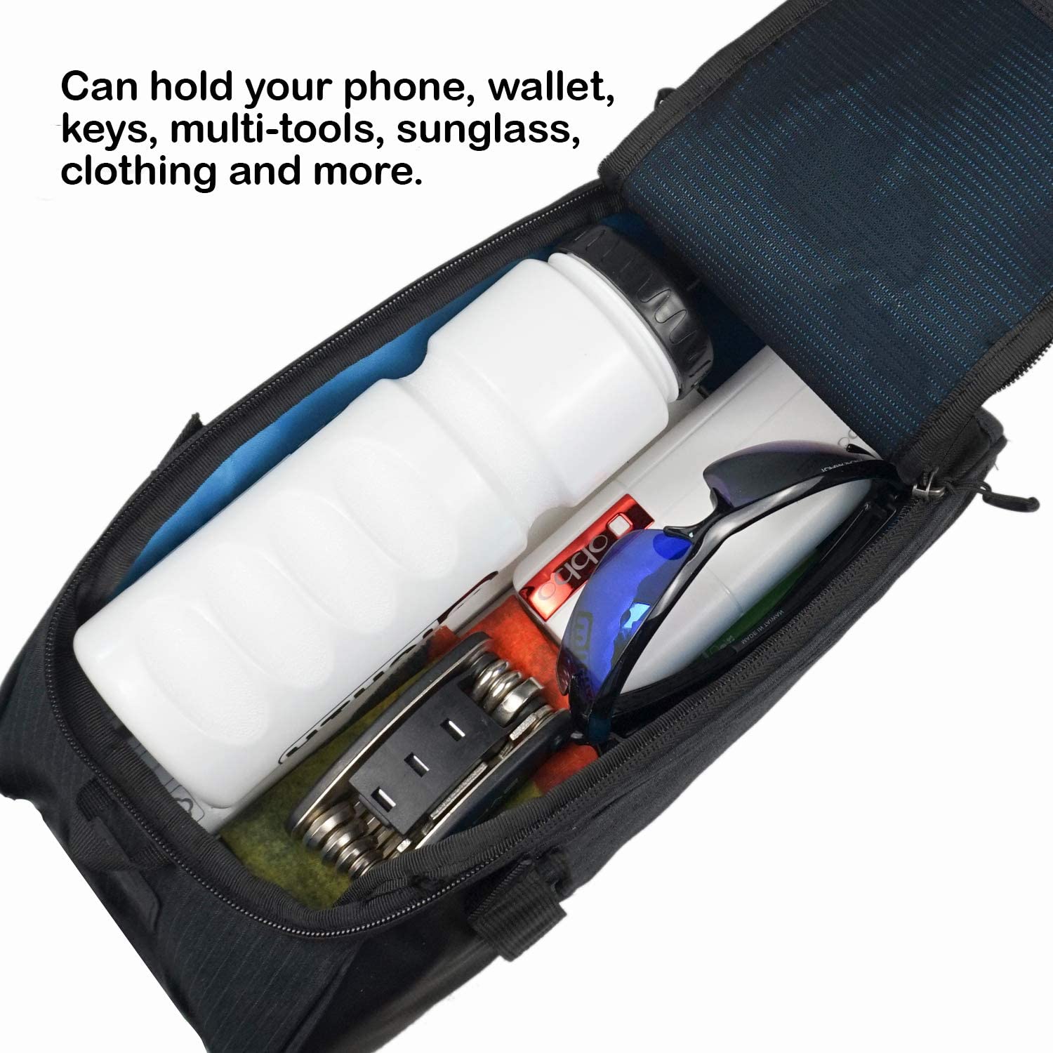 Bolsa de transporte para bicicleta de viaje impermeable profesional, personalizada, impermeable, para exteriores, bicicleta, marco delantero, manillar, bolsa para bicicleta