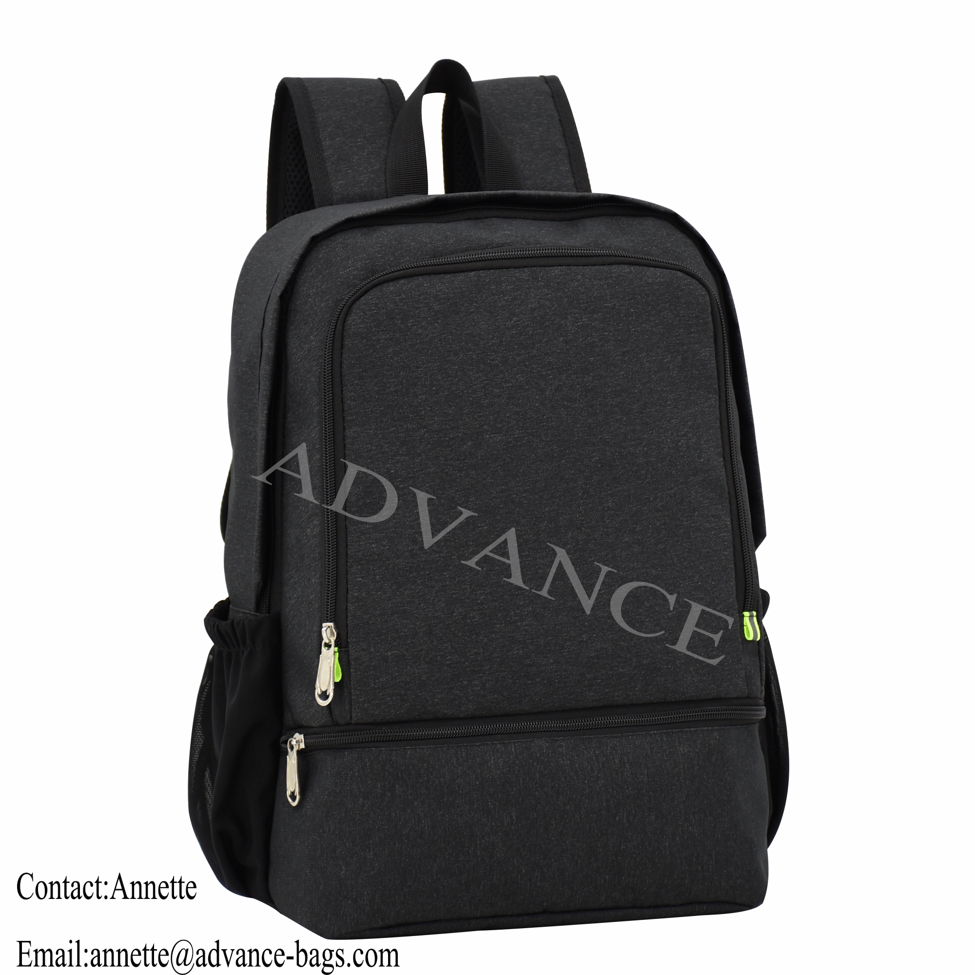 Advance Business Travel Mochila para negocios y ocio Mochila para computadora portátil Mochila impermeable para la universidad