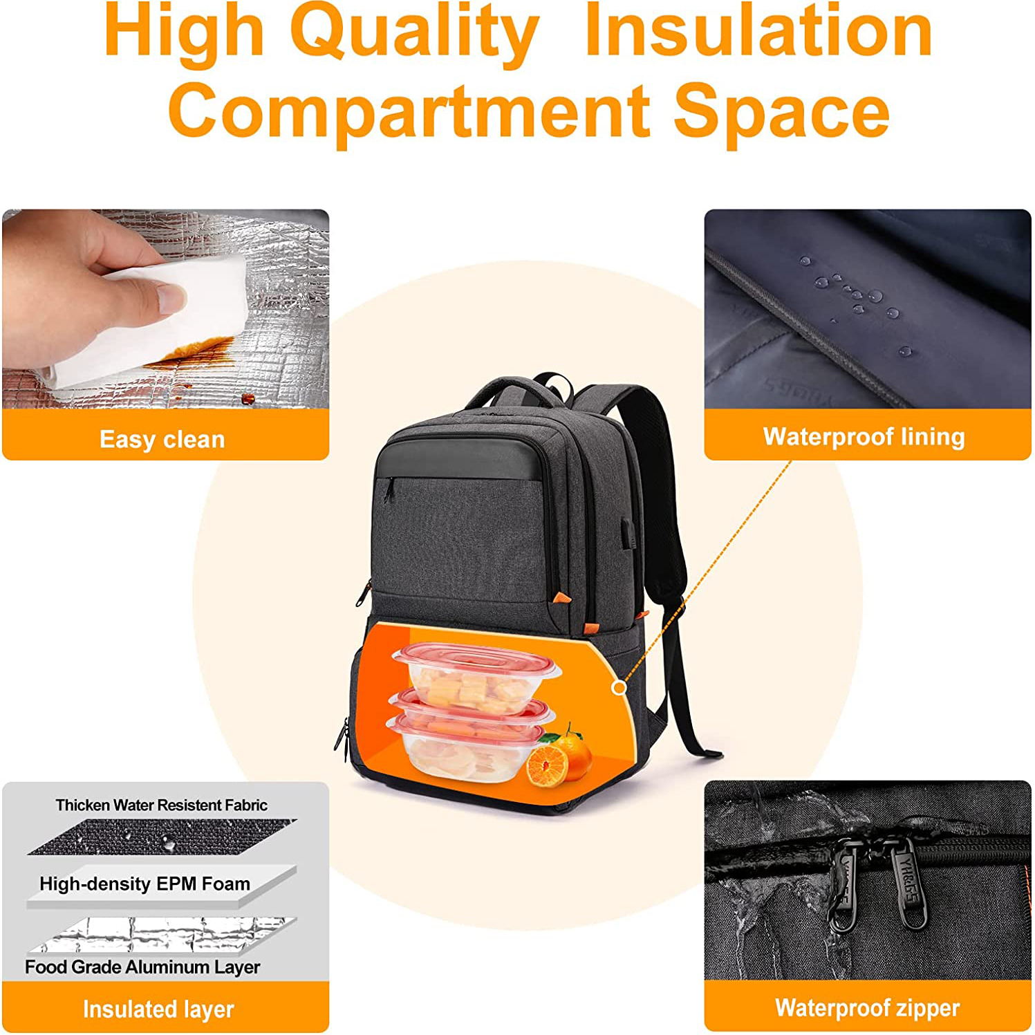  Mochila portátil bolso de picnic refrigerador mochila mochila bolsas refrigerador bolsas de refrigerador