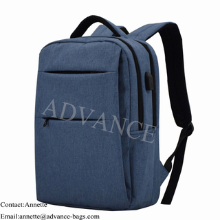 Mochila universitaria de carga USB portátil Mochila de viaje de negocios para computadora Mochila para computadora portátil para hombres y mujeres