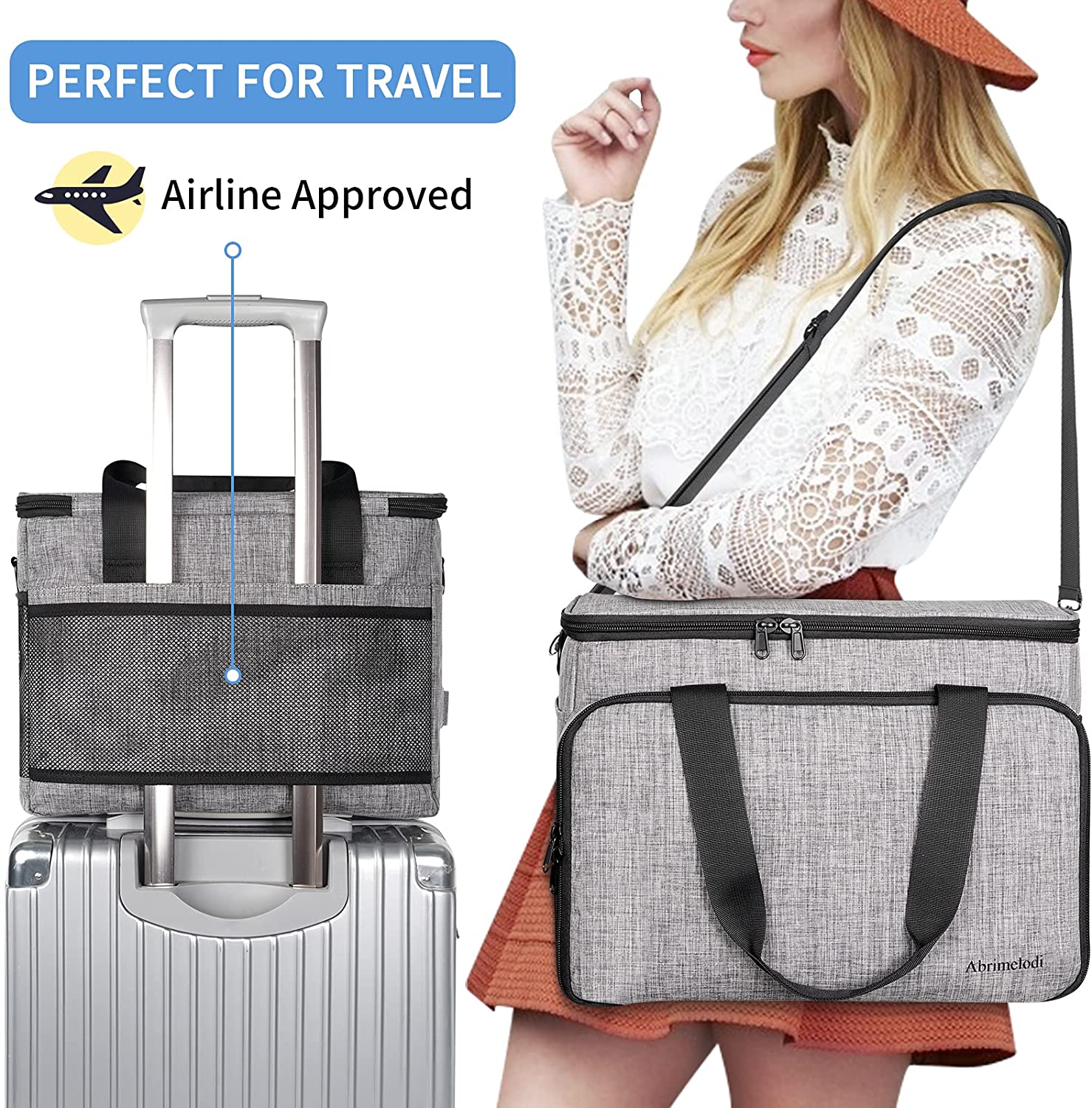 Nueva bolsa organizadora para mascotas con bolsa de viaje al aire libre para mascotas de primera calidad para perros y gatos