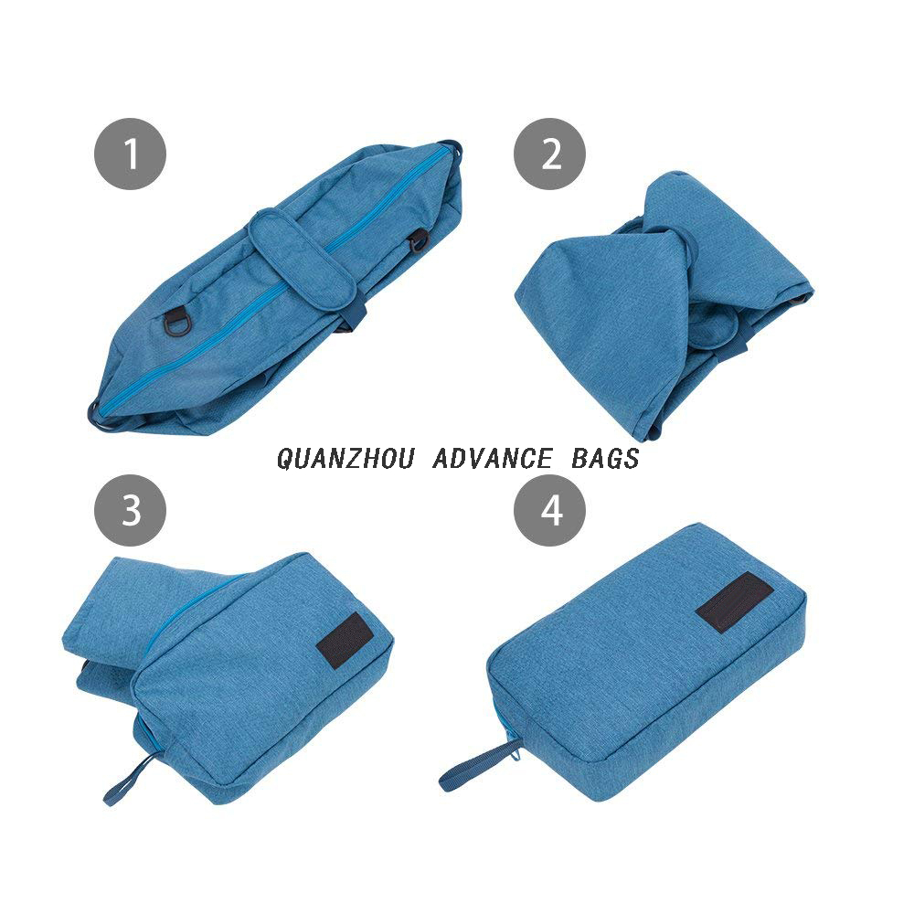 Bolsos de lona del viaje de los deportes al aire libre de la gran capacidad de Folderble personalizados que caminan el bolso del gimnasio del bolso del viaje