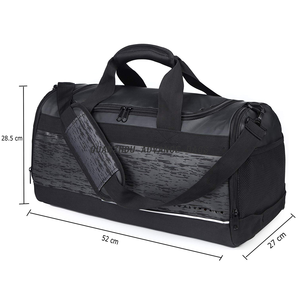 Bolsas de viaje al aire libre de gran capacidad personalizadas Desiger Bolsa de viaje de senderismo Bolsa deportiva de lujo para gimnasio de negocios con compartimento para zapatos