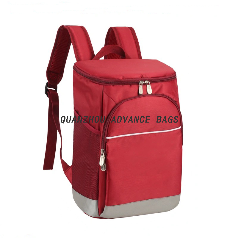 2021 Advance Portable Bag For OEM Accept Logotipo personalizado Barato Almuerzo térmico Aislado Bolsa refrigeradora de alimentos Al aire libre Bolsa de mochila más fresca