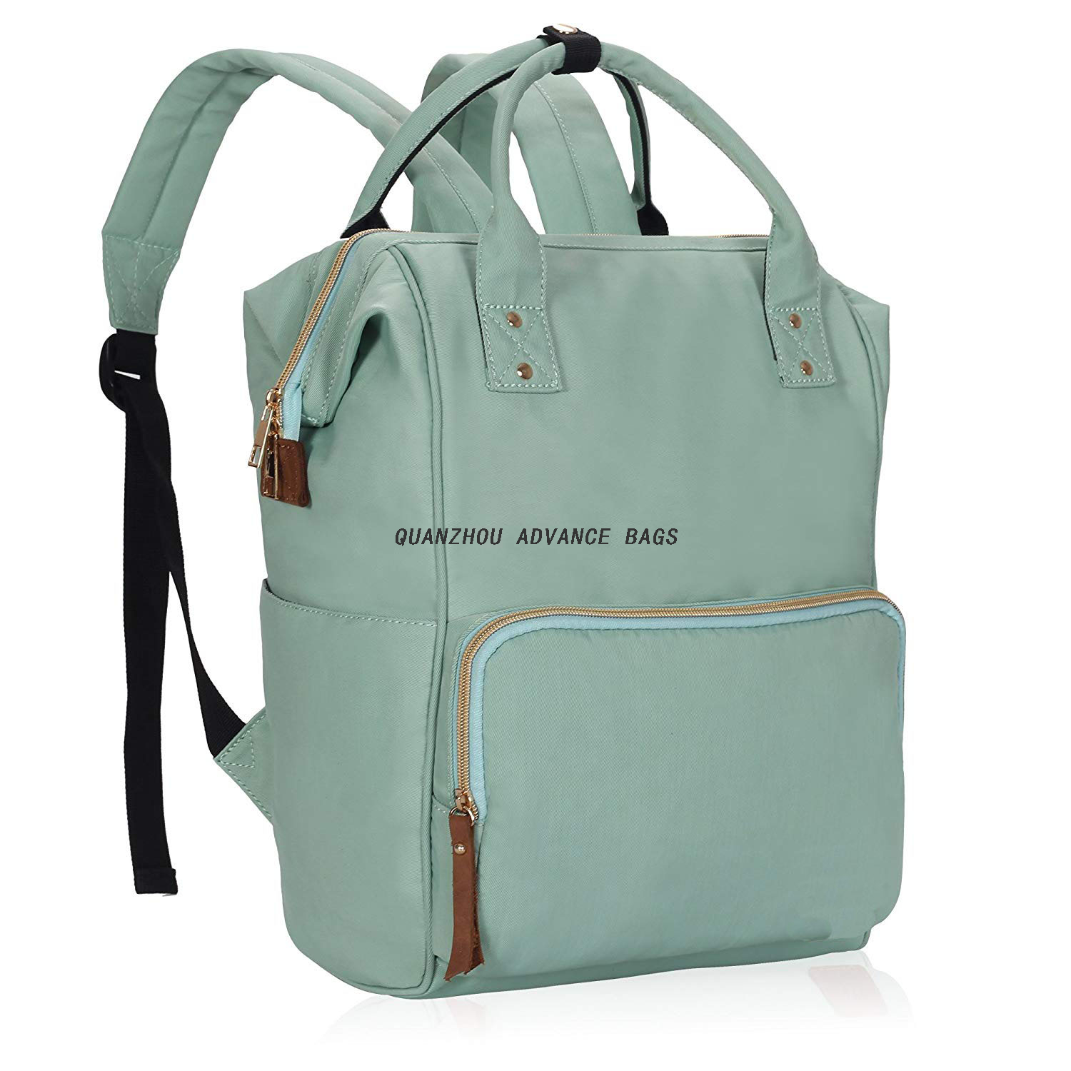 Mochila promocional impermeable del pañal del bolso del bebé del viaje de la mochila de la bolsa de pañales de la mamá de la gran capacidad