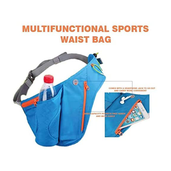 Riñonera colorida de alta calidad para deportes al aire libre, para correr, con logotipo personalizado, riñonera informal para hombres y mujeres, riñonera