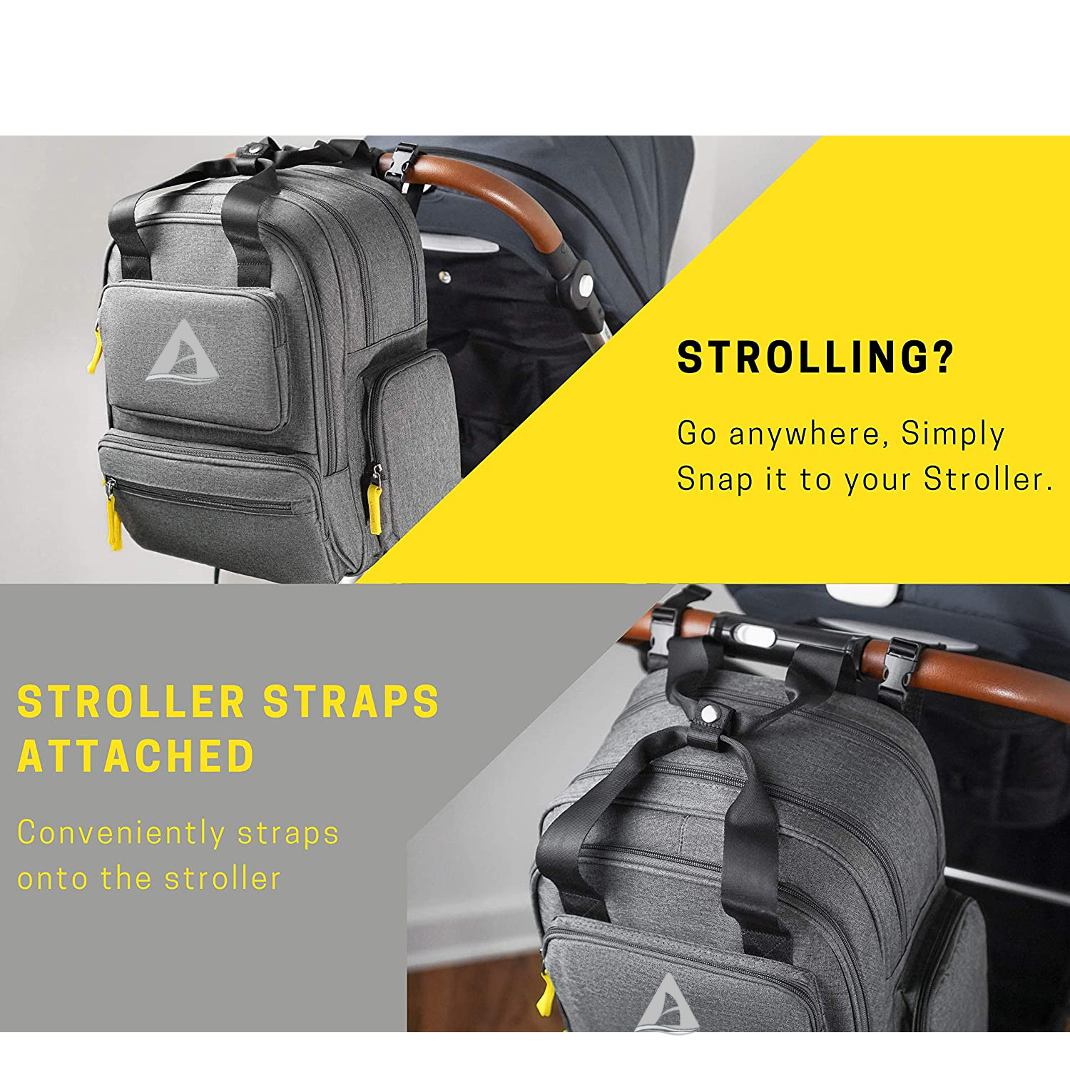 Wholsale impermeable de gran capacidad mamá bolsa de pañales mochila de viaje al aire libre bolsa de pañales mochila