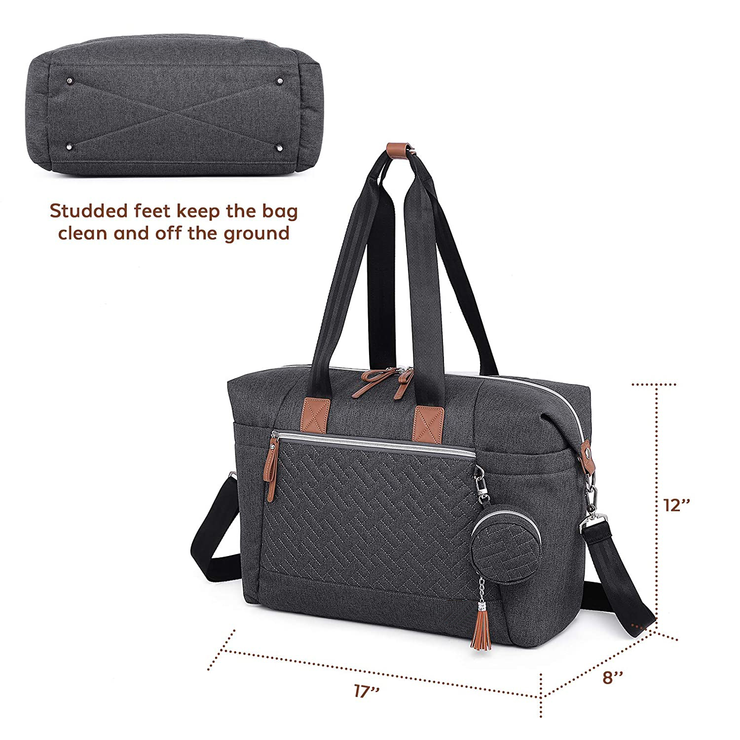 Bolsas de bebé multiusos plegables de fábrica, mochilas para pañales de viaje para bebés, mochilas para pañales para bebés