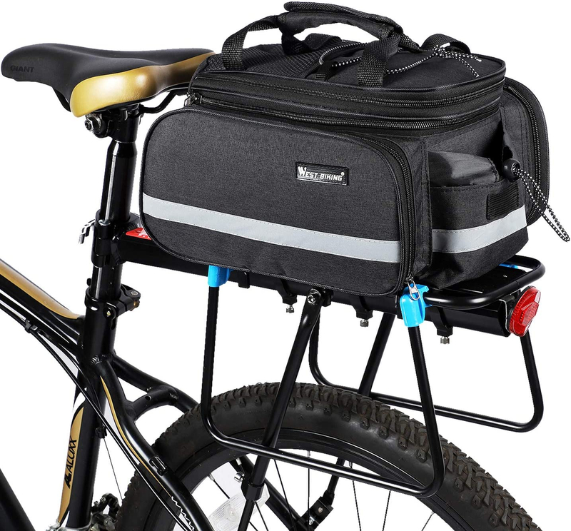 Bolsa de transporte para bicicleta de viaje impermeable profesional impermeable bicicleta de montaña bicicleta de carretera doble alforja bolsa trasera portabicicletas bolsa de viaje para marco