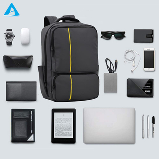 Mochila de negocios de moda mochila grande Carrera en la mochila impermeable al aire libre Rucksack casual Daypack Fit de 14 pulgadas para computadora portátil mochila