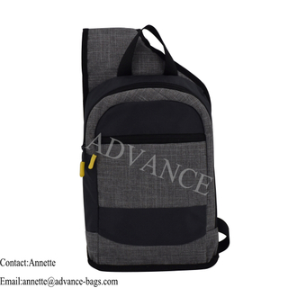 Nuevo diseño de logotipo personalizado bandolera Senderismo Viajes Deportes Sling Bag Crossbody Messenger Sling Bag